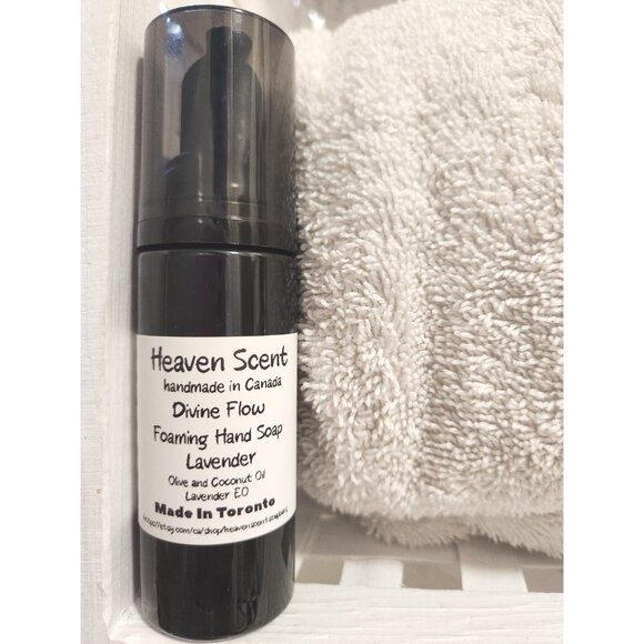 Foaming Hand Soap 60ml Choose Between Lavender or Patchouli All Natural - Picture 4 of 10